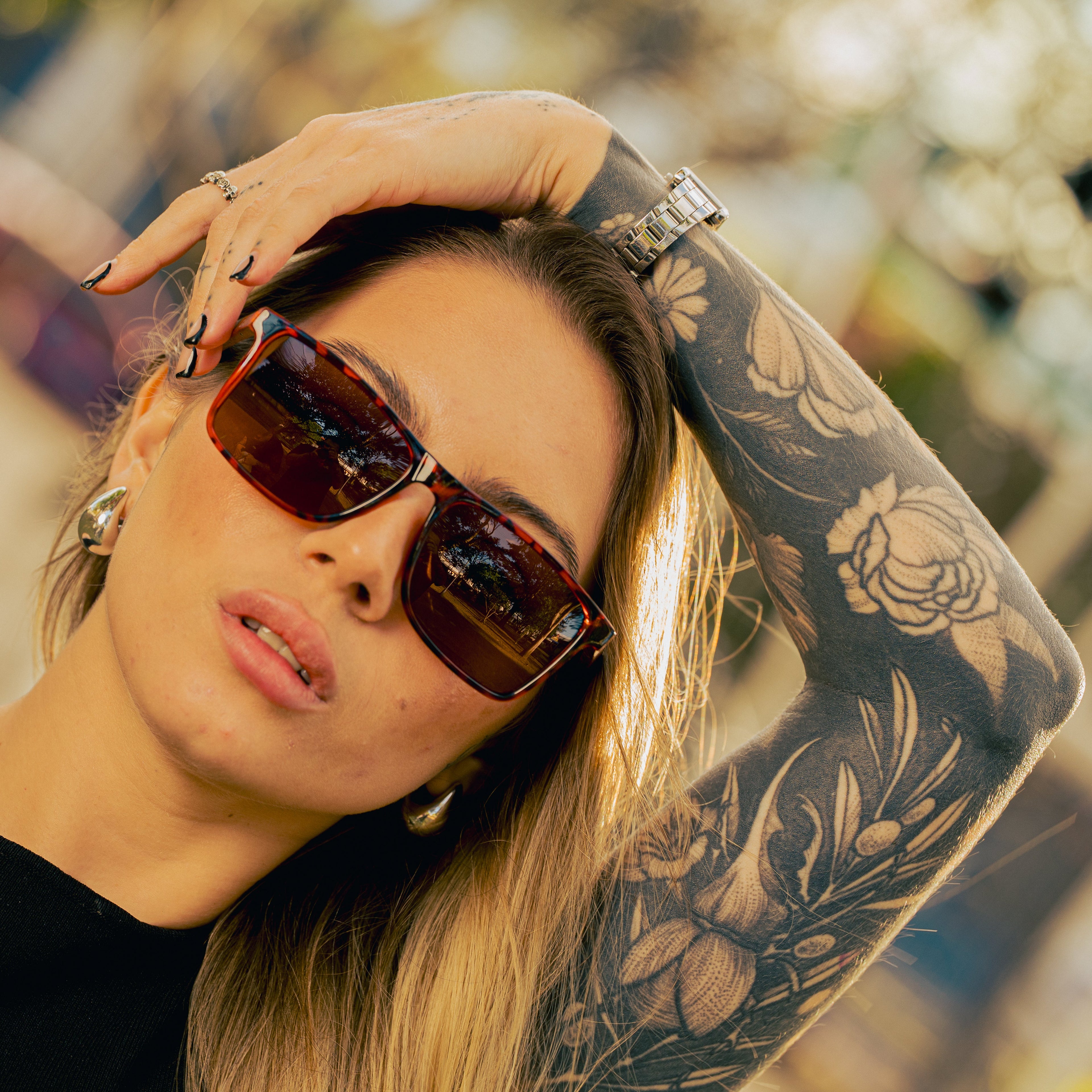 Lente Palm Brown