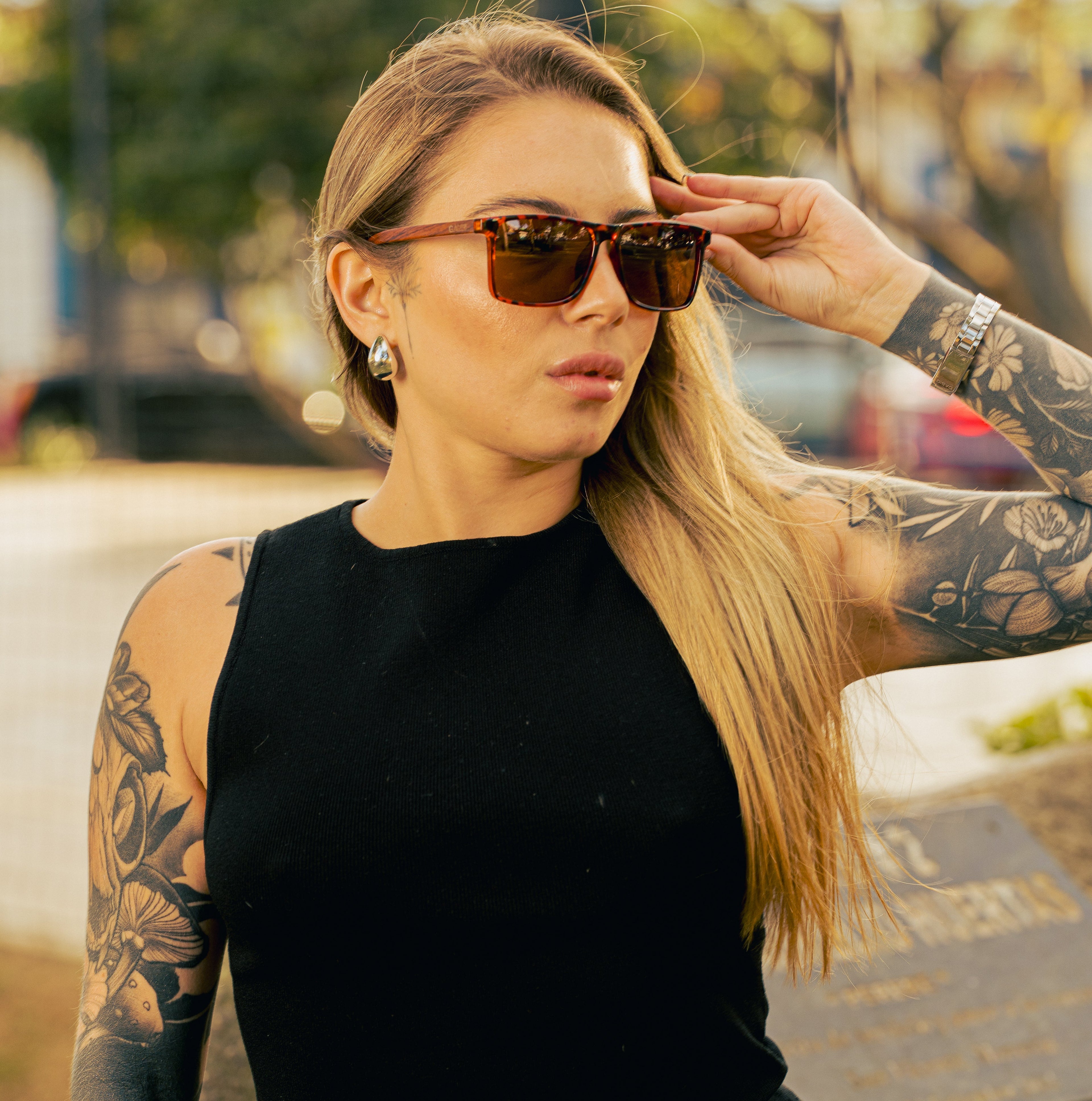 Lente Palm Brown