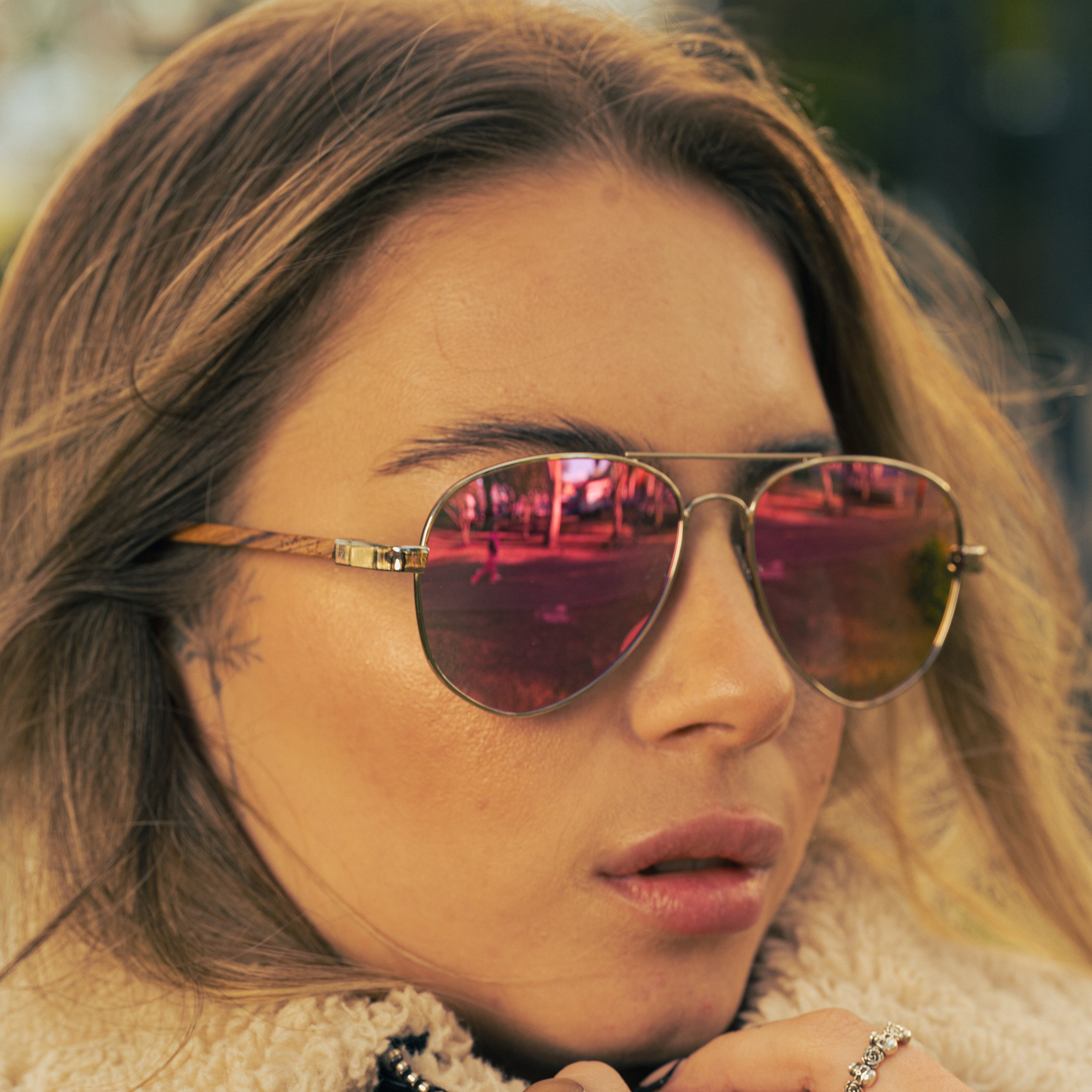 Lente Pilot Pink